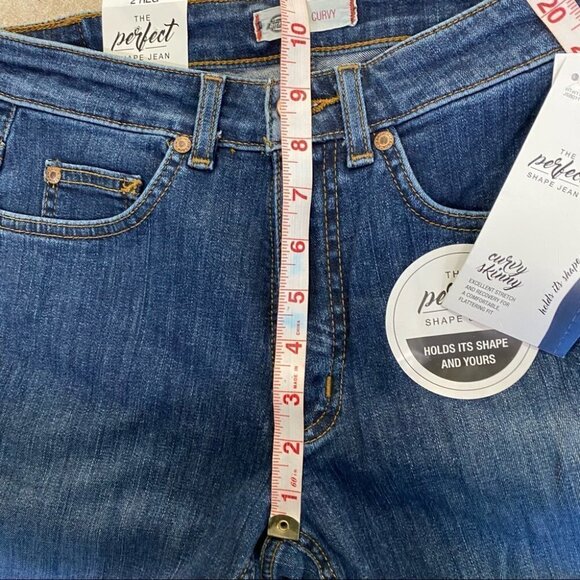 Dickies High Waisted Curvy Jeans Size 2 - Picture 8 of 9